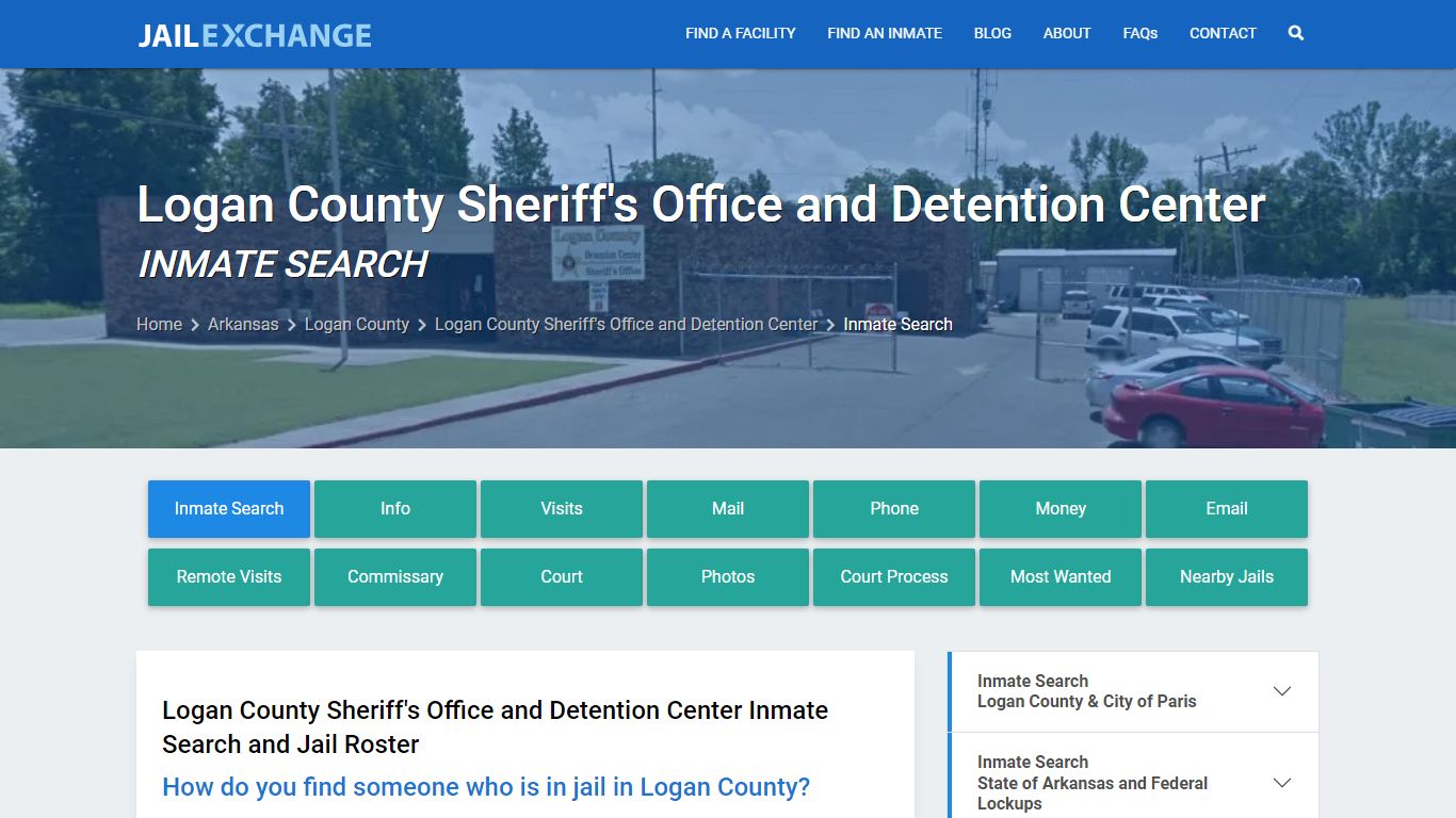 Logan County Sheriff's Office and Detention Center - Jail Exchange