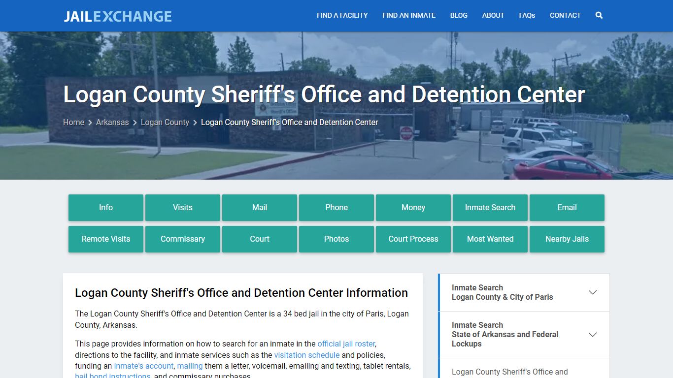 Logan County Sheriff's Office and Detention Center - Jail Exchange
